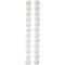 12 Pack: Crystal Quartz Round Beads, 8mm by Bead Landing™